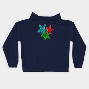 Colourful starfish Kids Hoodie